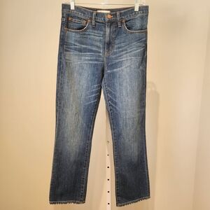 Madewell Size 28 High Riser Demi Boot Jeans